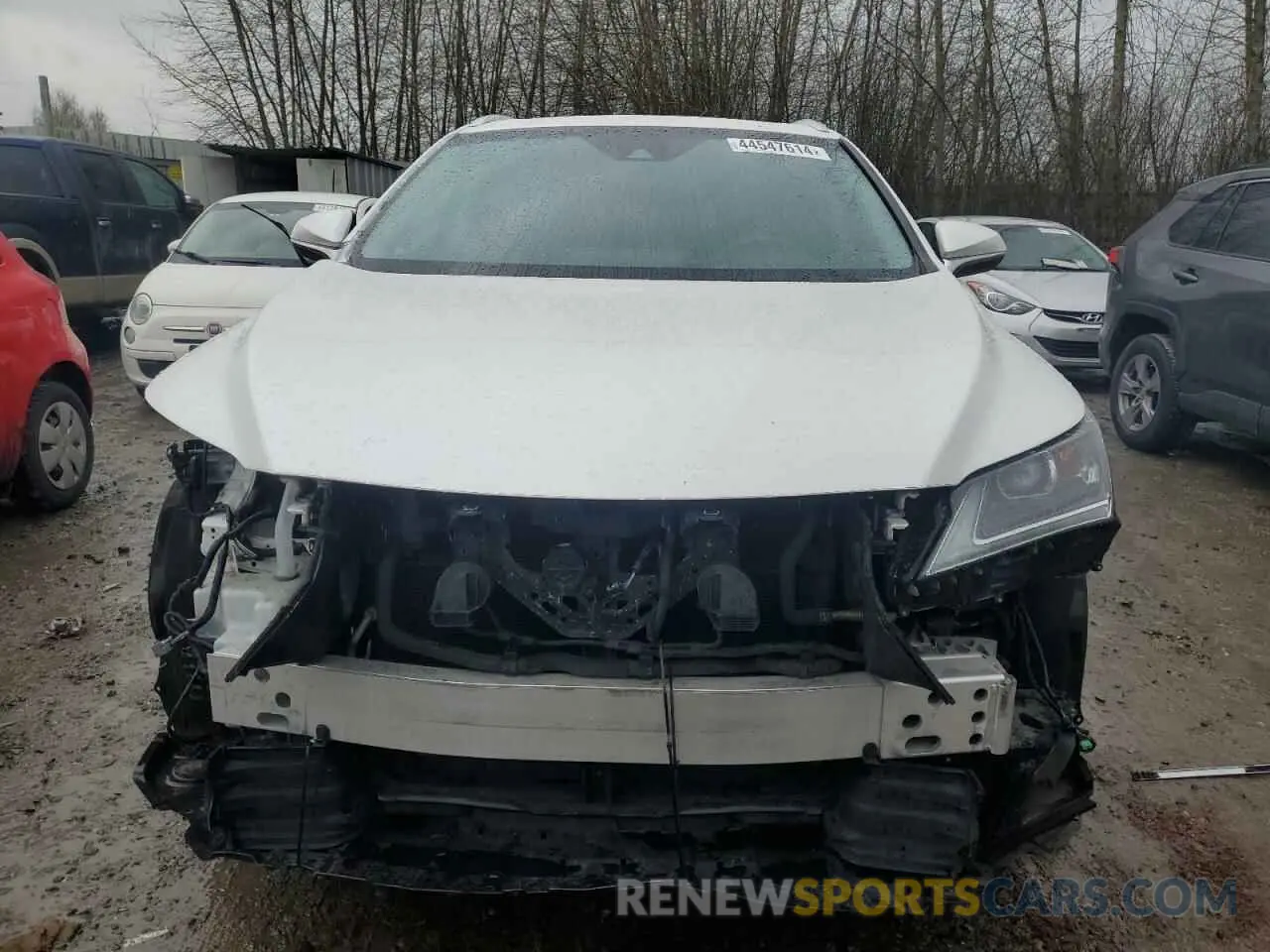 5 fotografías del automóvil dañado 2T2BGMCA5HC018751 LEXUS RX450 2017