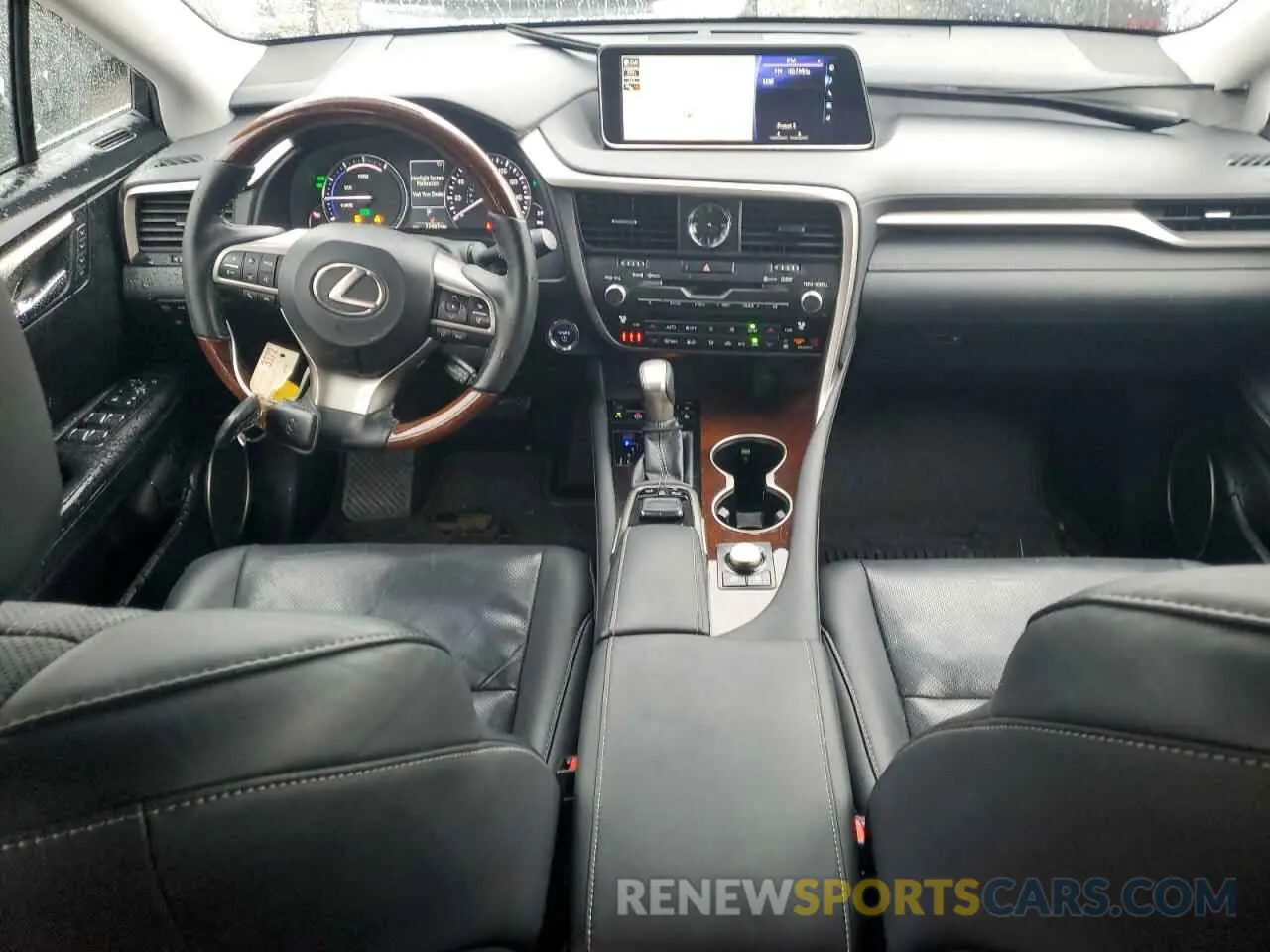 8 fotografías del automóvil dañado 2T2BGMCA5HC018751 LEXUS RX450 2017