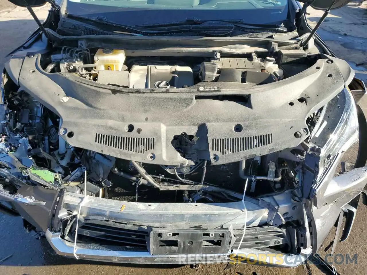 12 fotografías del automóvil dañado 2T2BGMCA1KC030306 LEXUS RX450 2019