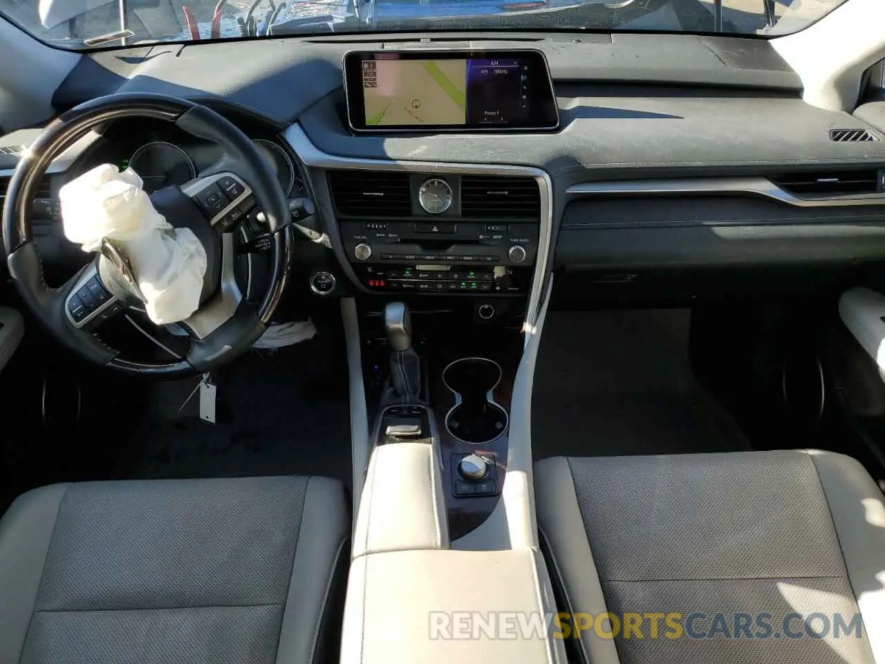 8 fotografías del automóvil dañado 2T2BGMCA1KC030306 LEXUS RX450 2019