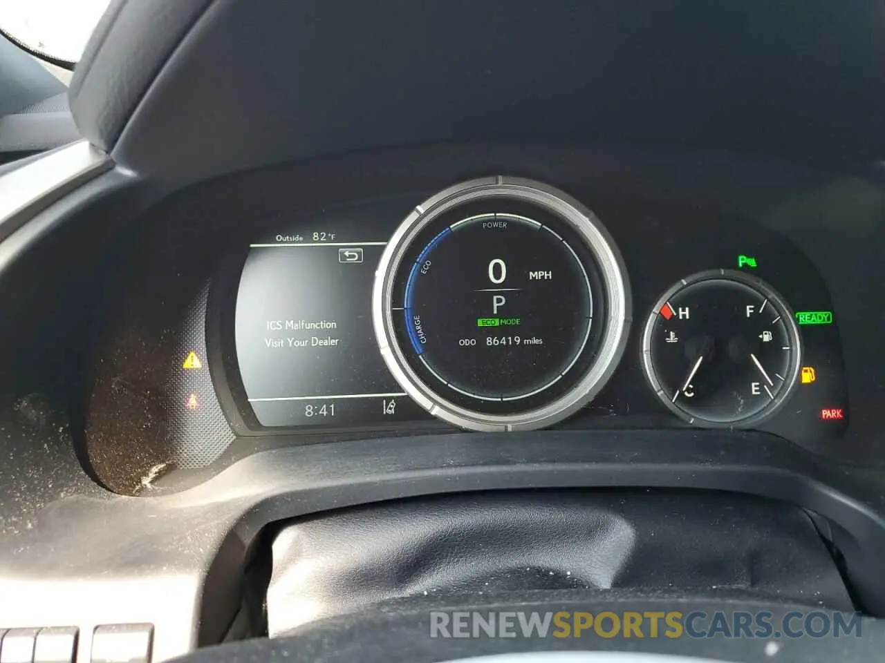 9 fotografías del automóvil dañado 2T2BGMCA2KC038687 LEXUS RX450 2019