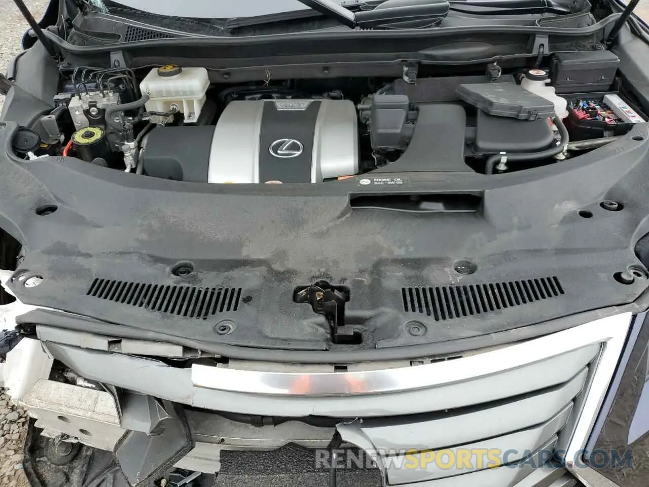 12 fotografías del automóvil dañado 2T2BGMCA3KC030968 LEXUS RX450 2019