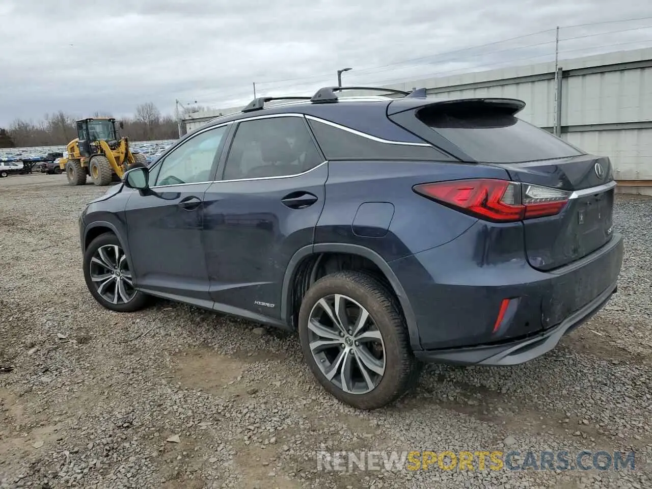 2 fotografías del automóvil dañado 2T2BGMCA3KC030968 LEXUS RX450 2019