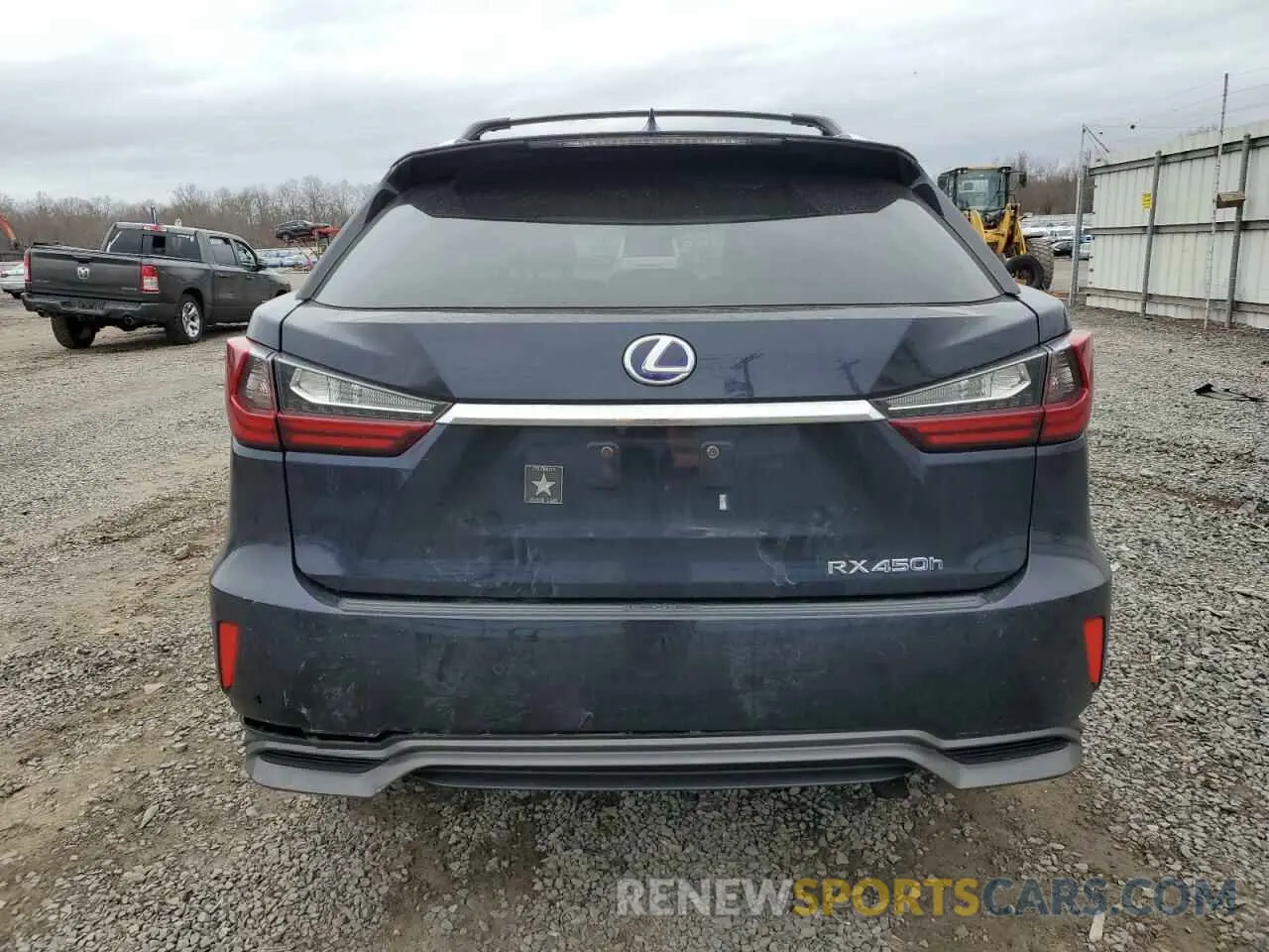 6 fotografías del automóvil dañado 2T2BGMCA3KC030968 LEXUS RX450 2019
