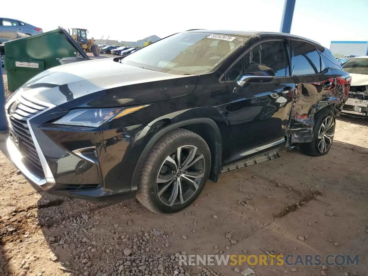 1 fotografías del automóvil dañado 2T2BGMCA3KC035202 LEXUS RX450 2019