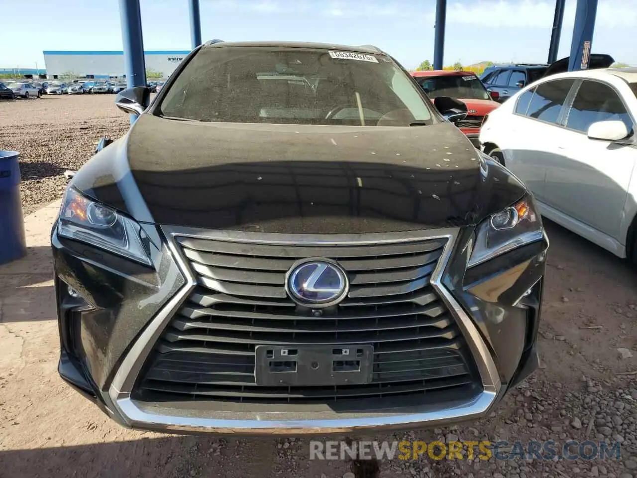 5 fotografías del automóvil dañado 2T2BGMCA3KC035202 LEXUS RX450 2019