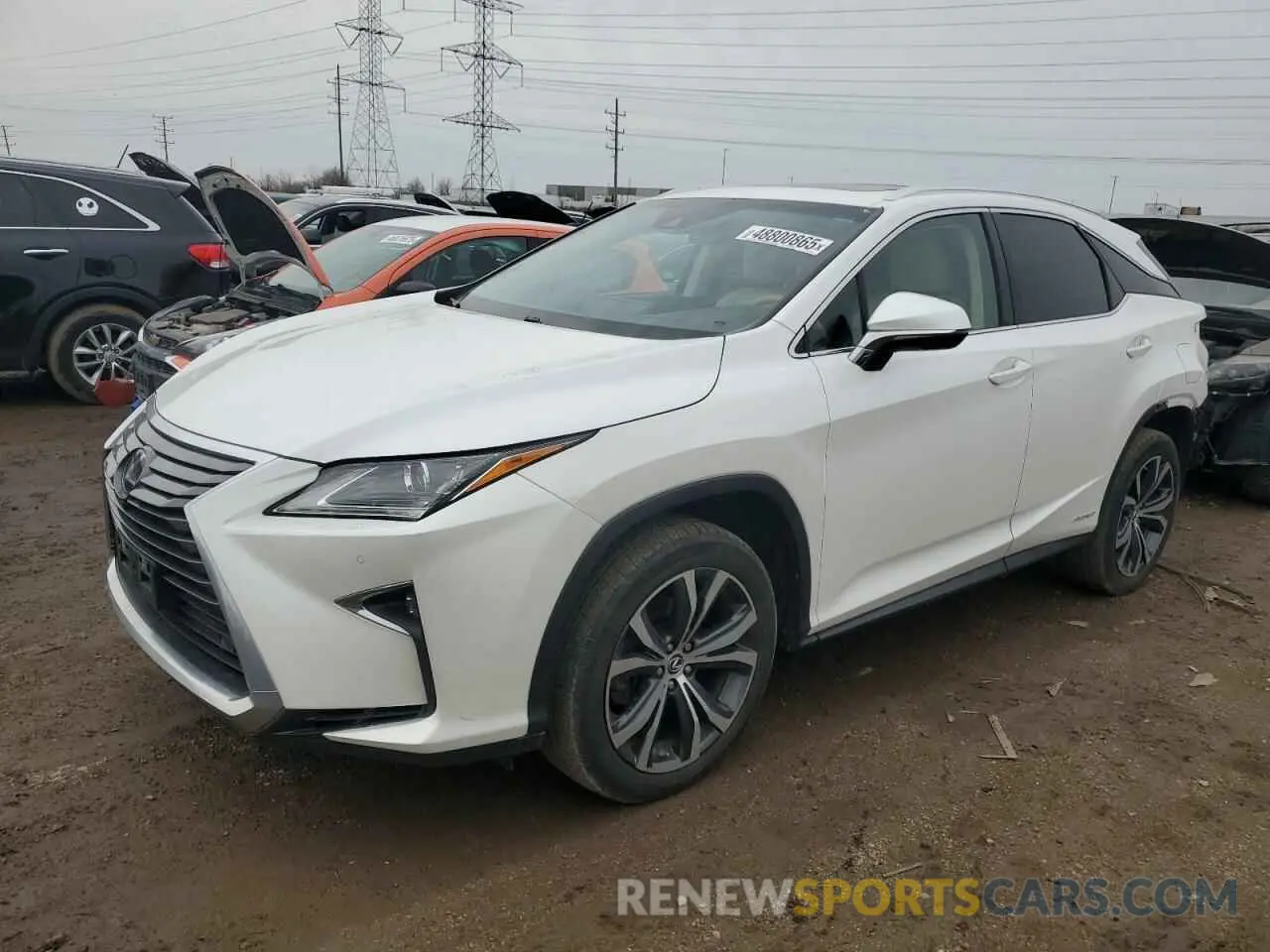 1 fotografías del automóvil dañado 2T2BGMCA3KC039265 LEXUS RX450 2019