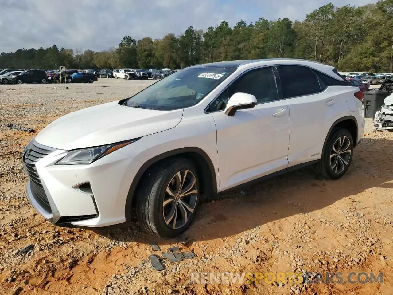 1 fotografías del automóvil dañado 2T2BGMCA3KC041534 LEXUS RX450 2019