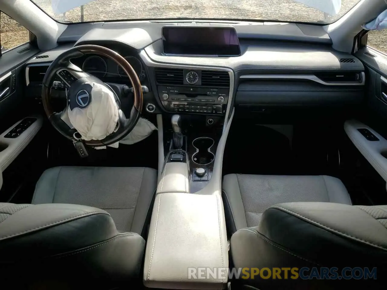8 fotografías del automóvil dañado 2T2BGMCA3KC041534 LEXUS RX450 2019