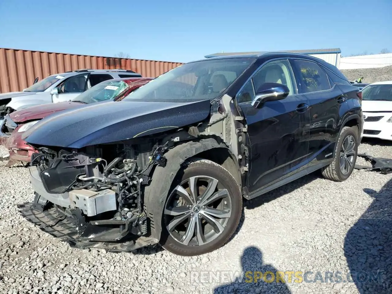 1 fotografías del automóvil dañado 2T2BGMCA5KC042037 LEXUS RX450 2019