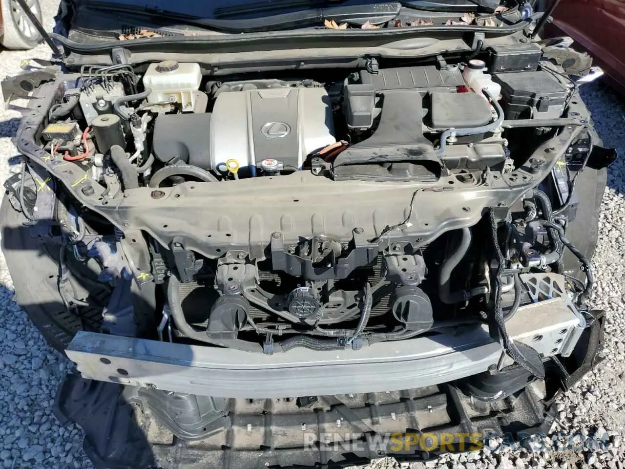 12 fotografías del automóvil dañado 2T2BGMCA5KC042037 LEXUS RX450 2019