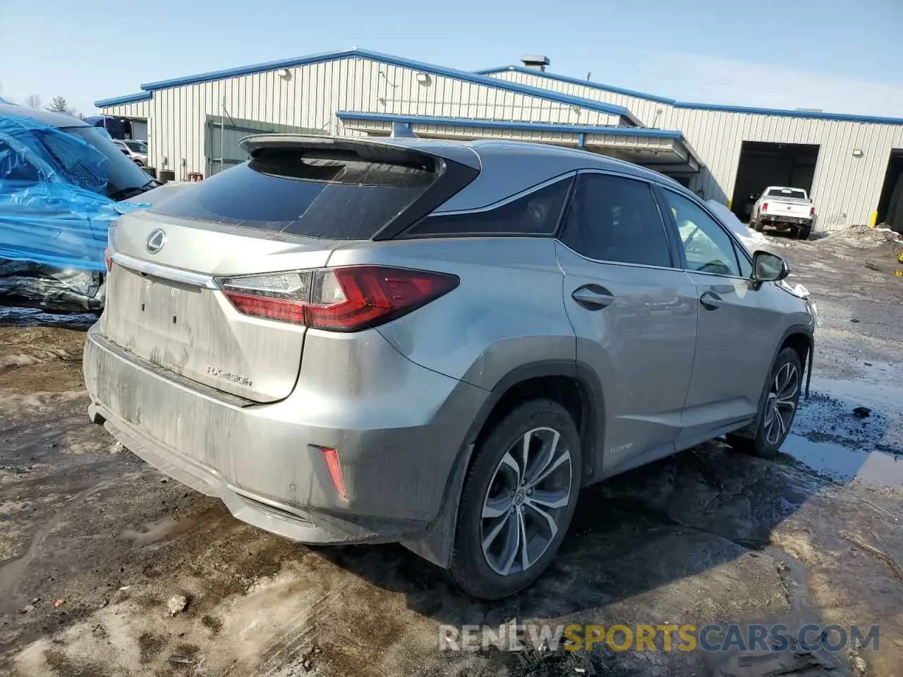 3 fotografías del automóvil dañado 2T2BGMCA6KC036280 LEXUS RX450 2019