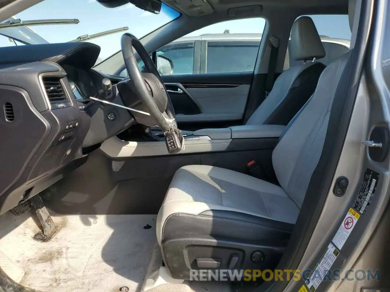 7 fotografías del automóvil dañado 2T2BGMCA6KC036280 LEXUS RX450 2019