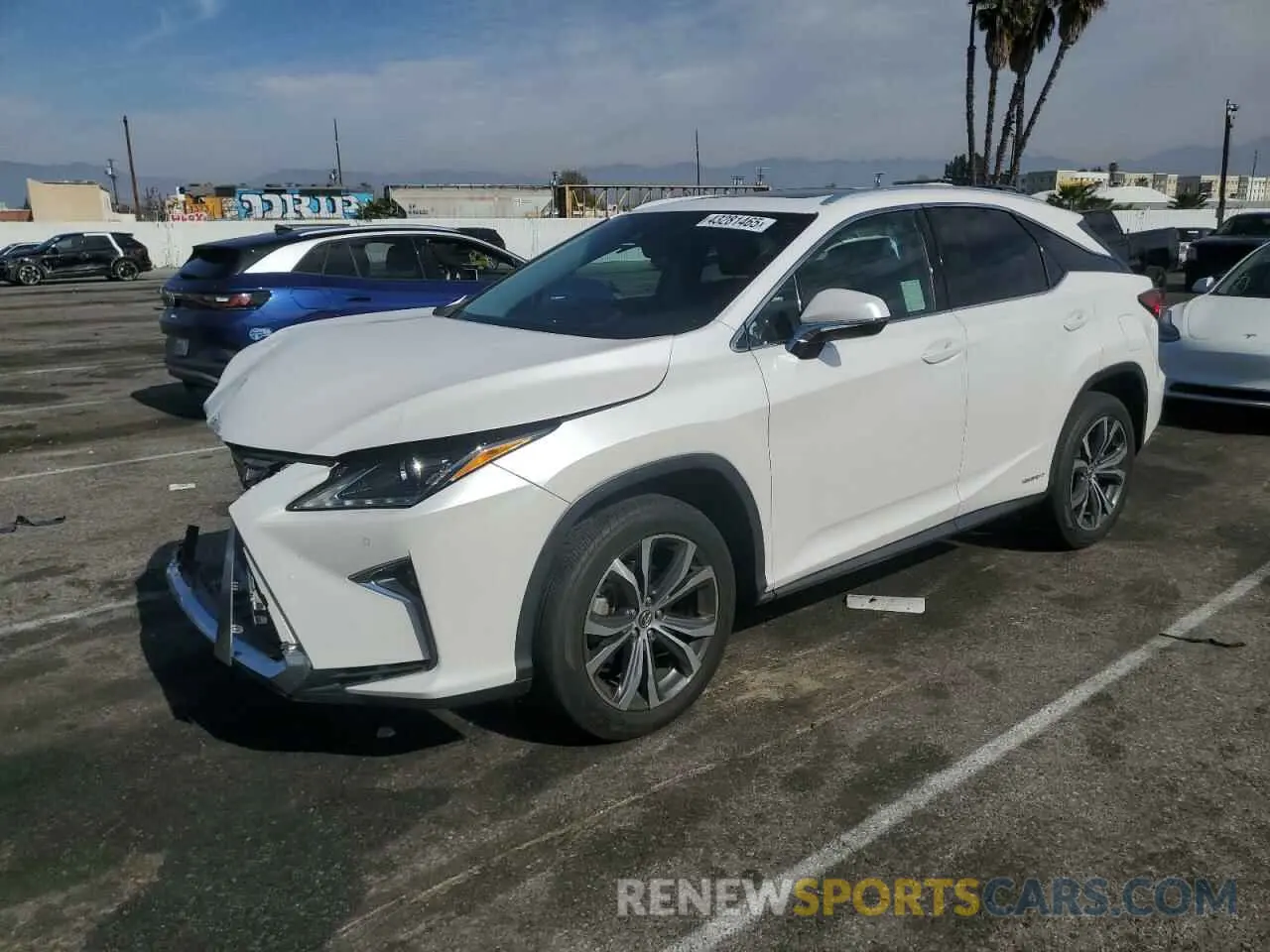 1 fotografías del automóvil dañado 2T2BGMCA7KC030486 LEXUS RX450 2019