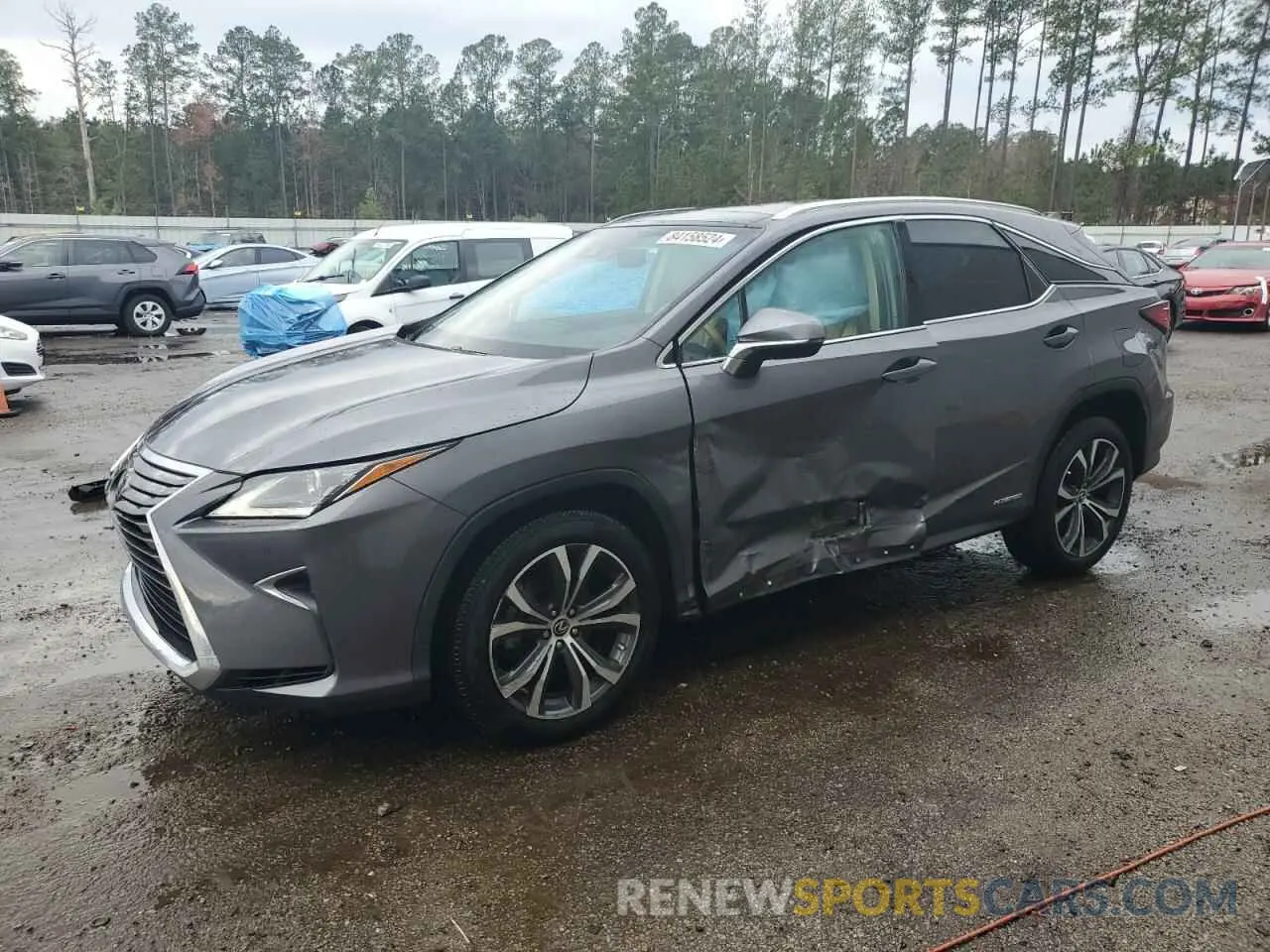 1 fotografías del automóvil dañado 2T2BGMCA7KC041844 LEXUS RX450 2019