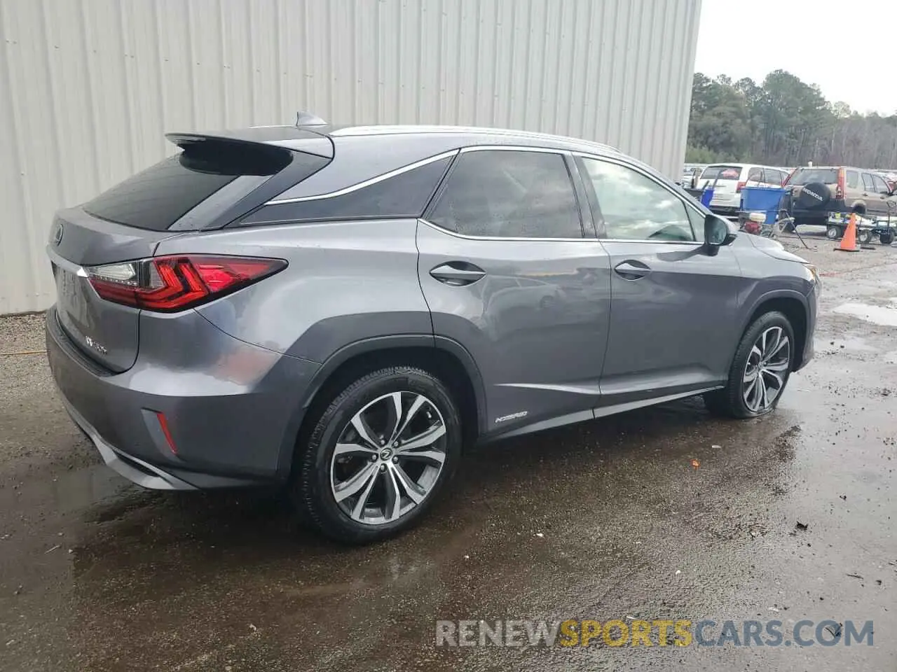 3 fotografías del automóvil dañado 2T2BGMCA7KC041844 LEXUS RX450 2019