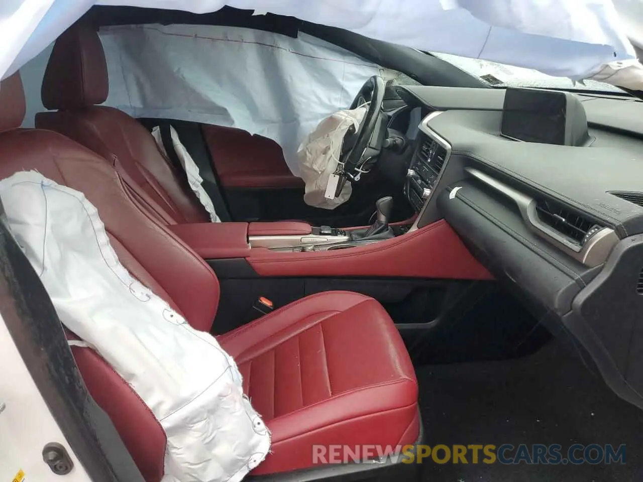 5 fotografías del automóvil dañado 2T2BGMCA7KC043061 LEXUS RX450 2019
