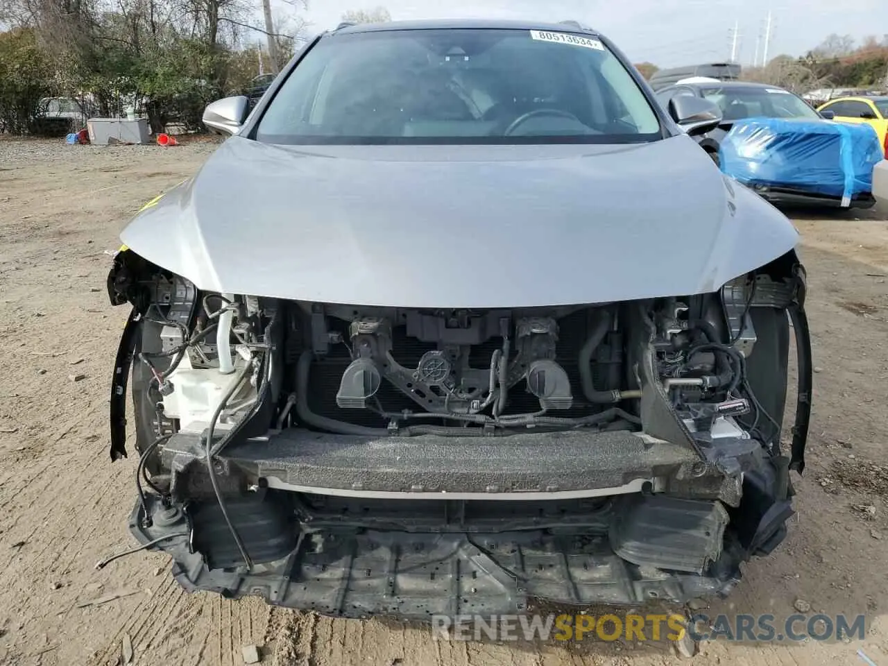 5 fotografías del automóvil dañado 2T2BGMCA9KC030800 LEXUS RX450 2019