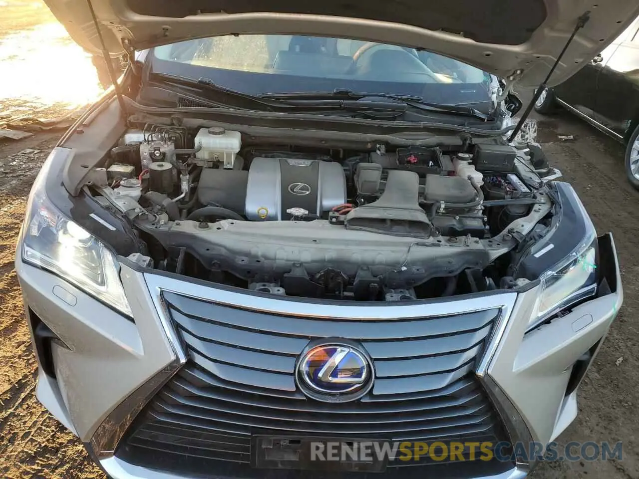 12 fotografías del automóvil dañado JTJDGKCA0K2007127 LEXUS RX450 2019
