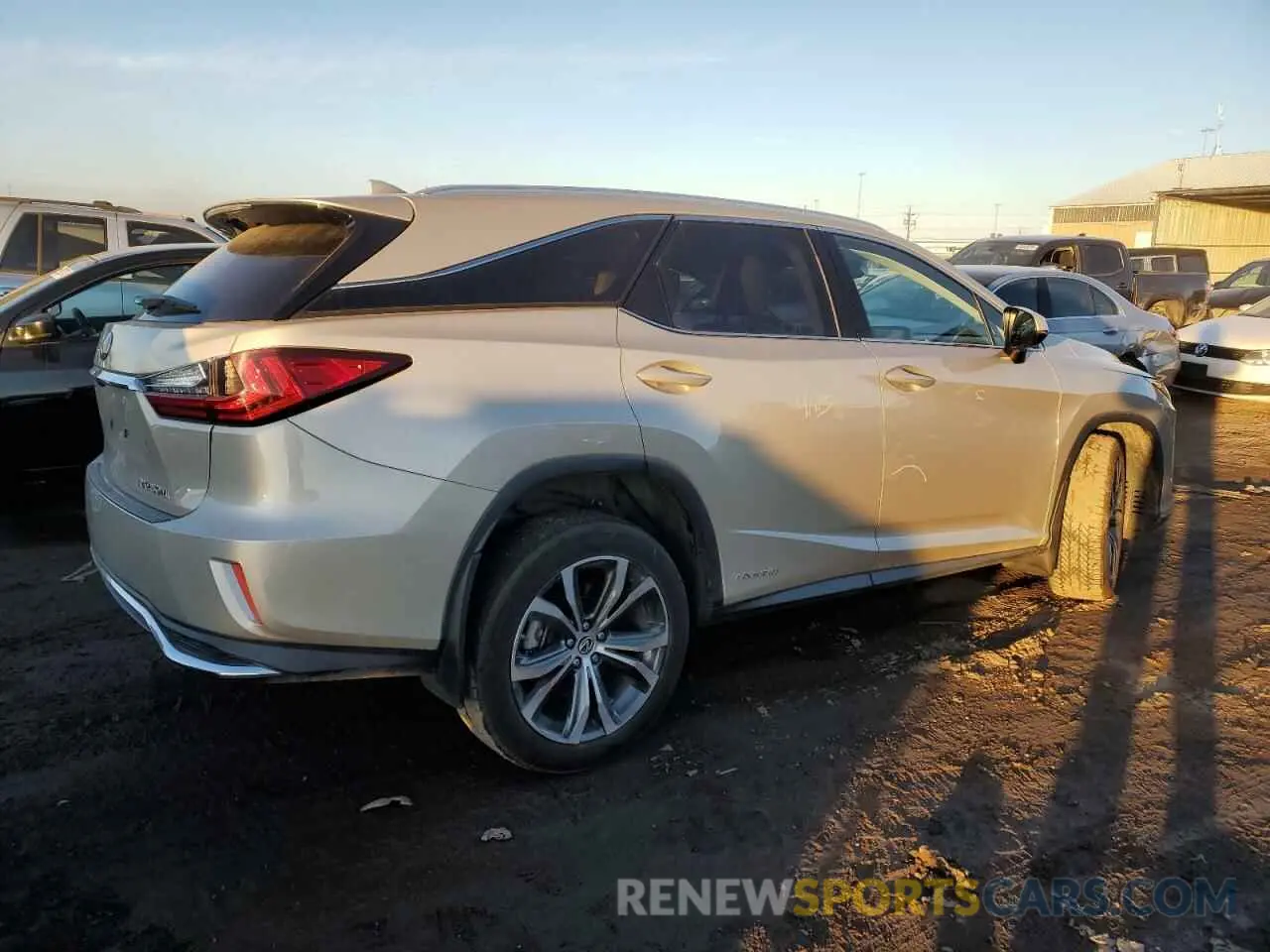 3 fotografías del automóvil dañado JTJDGKCA0K2007127 LEXUS RX450 2019