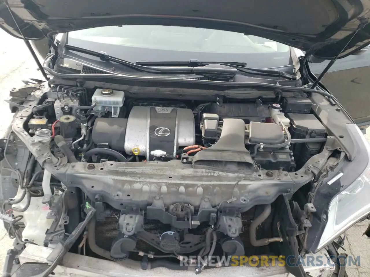 12 fotografías del automóvil dañado JTJDGKCA3K2006862 LEXUS RX450 2019
