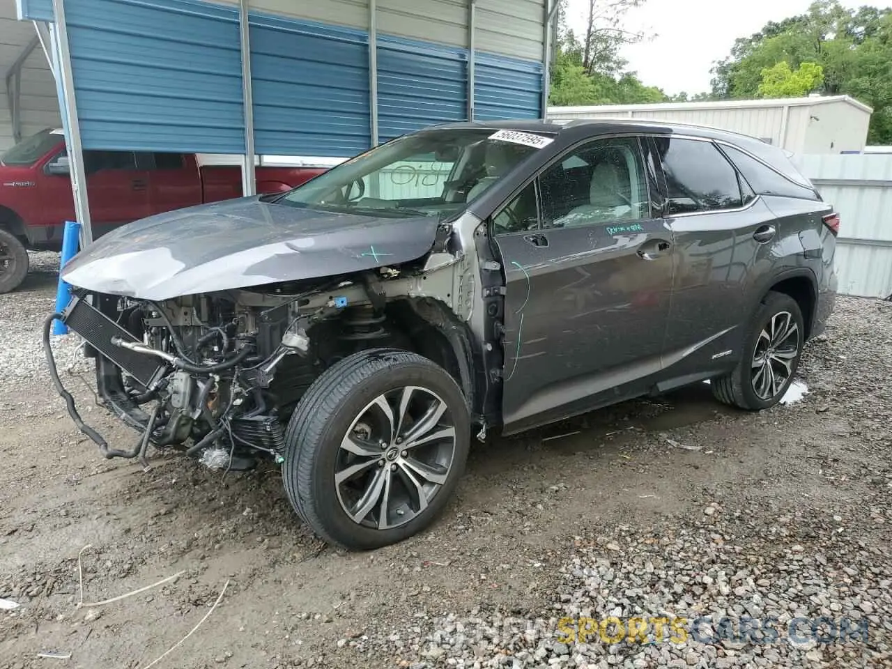 1 fotografías del automóvil dañado JTJDGKCA7K2006461 LEXUS RX450 2019
