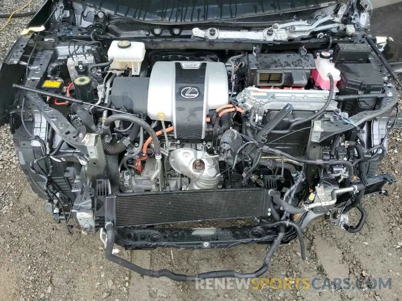 12 fotografías del automóvil dañado JTJDGKCA7K2006461 LEXUS RX450 2019