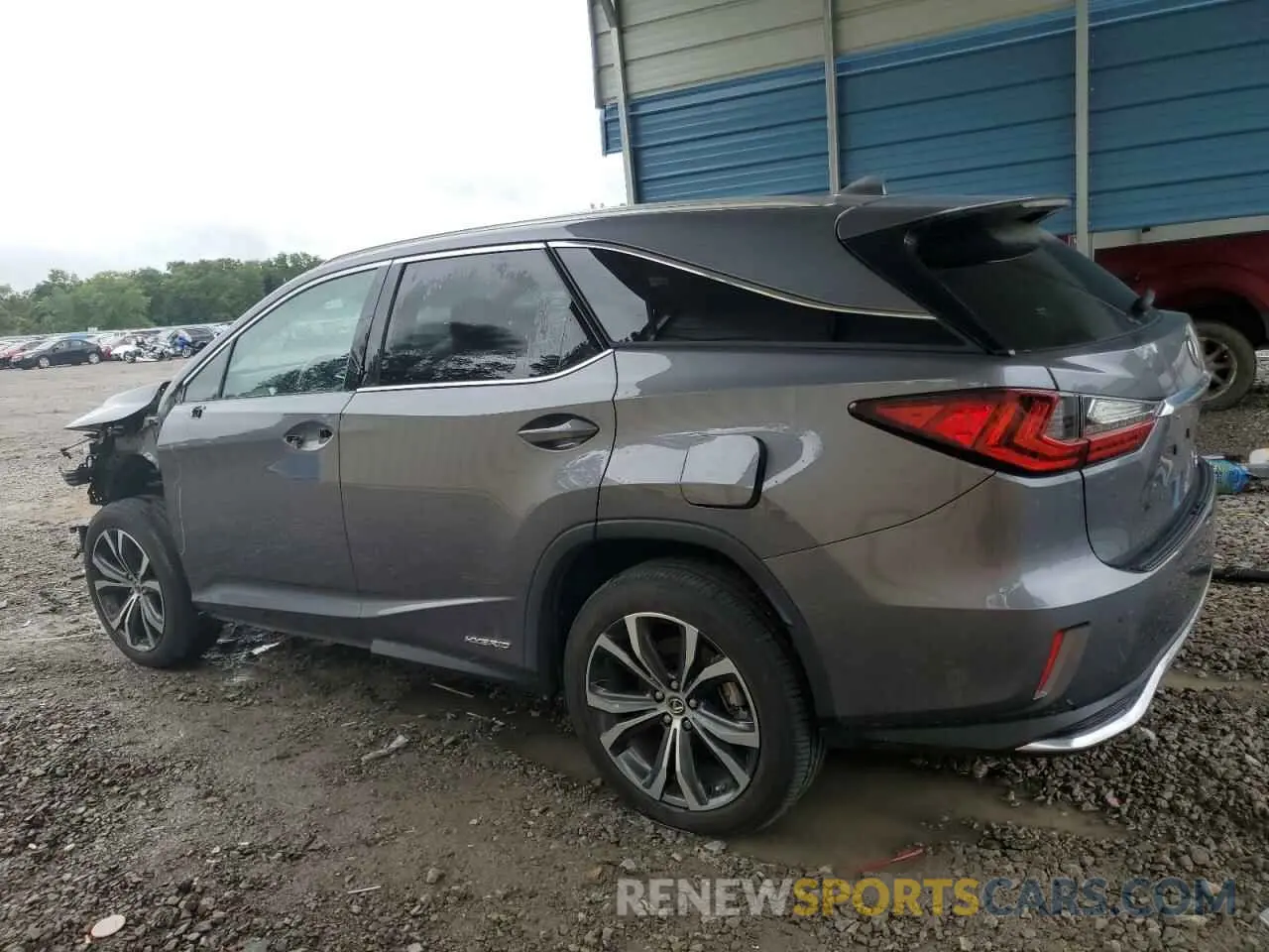 2 fotografías del automóvil dañado JTJDGKCA7K2006461 LEXUS RX450 2019