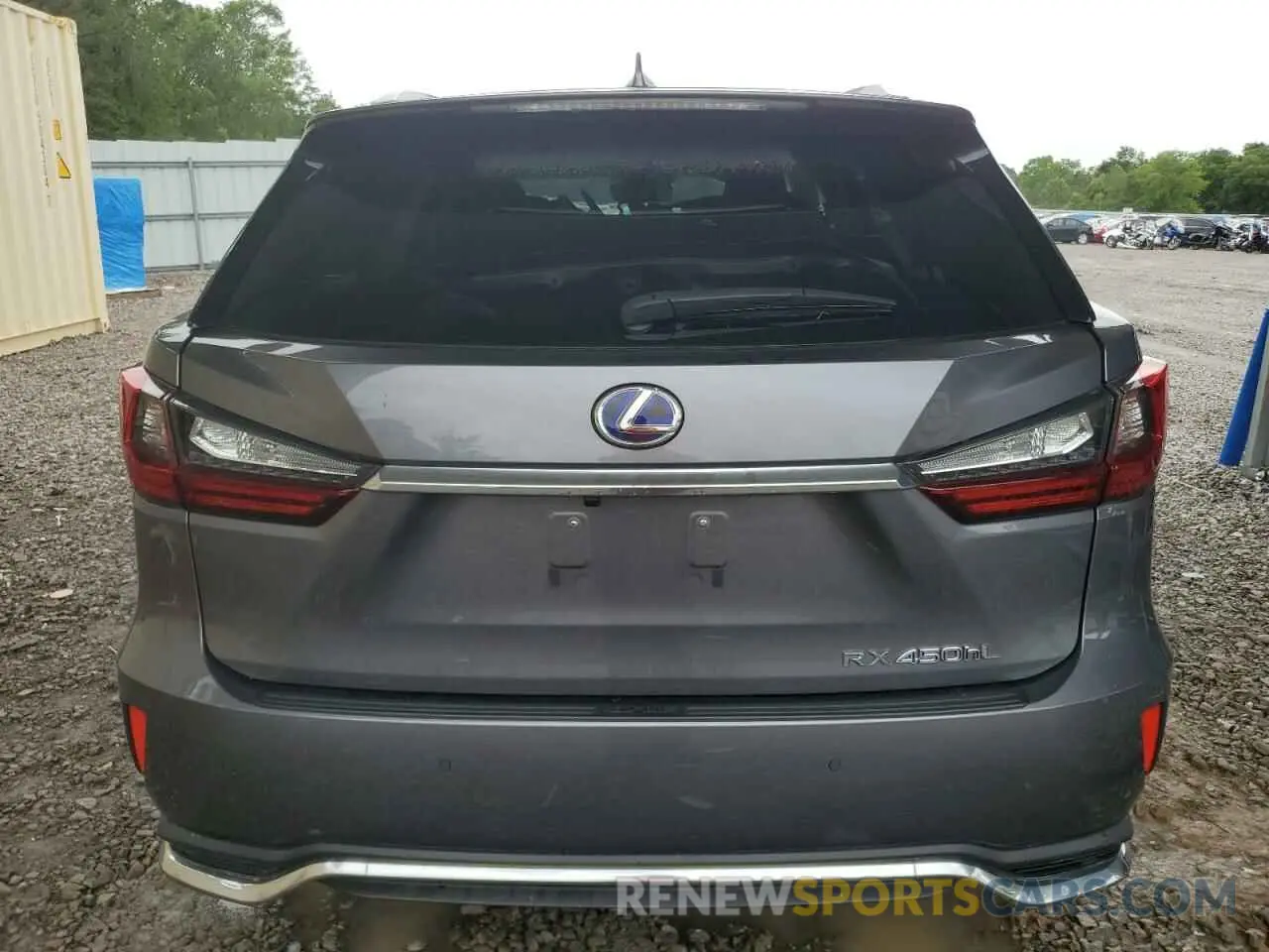 6 fotografías del automóvil dañado JTJDGKCA7K2006461 LEXUS RX450 2019