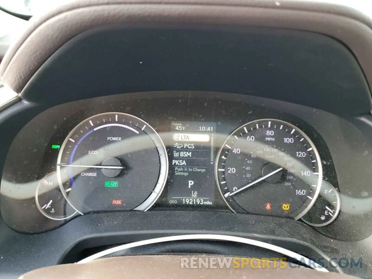9 fotografías del automóvil dañado 2T2HGMDA4LC053296 LEXUS RX450 2020