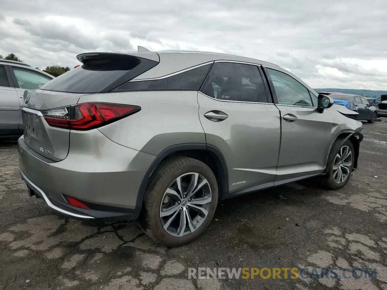 3 fotografías del automóvil dañado 2T2HGMDA5LC050584 LEXUS RX450 2020