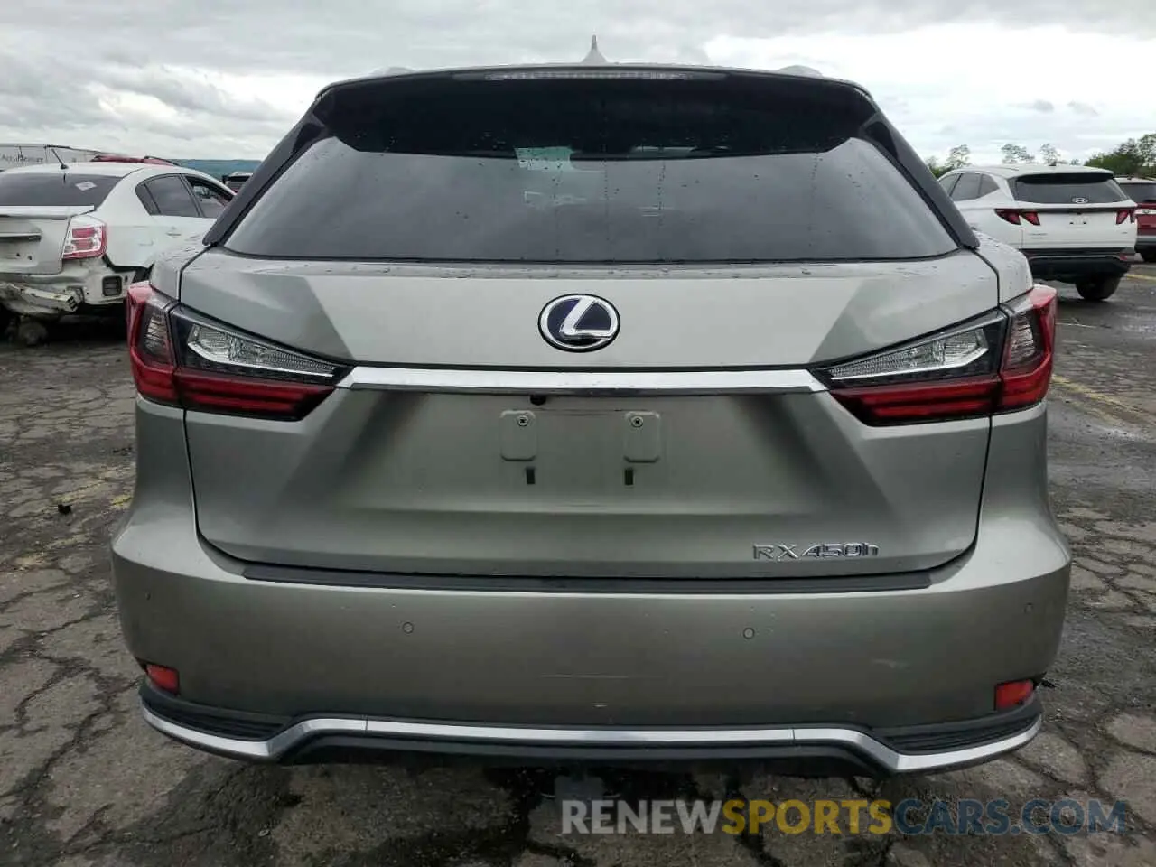 6 fotografías del automóvil dañado 2T2HGMDA5LC050584 LEXUS RX450 2020