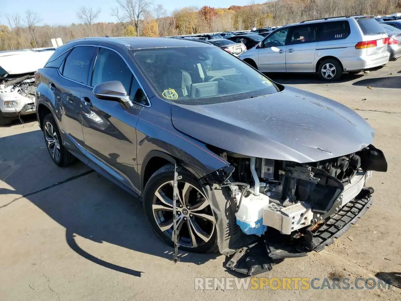 1 fotografías del automóvil dañado 2T2HGMDA6LC055194 LEXUS RX450 2020