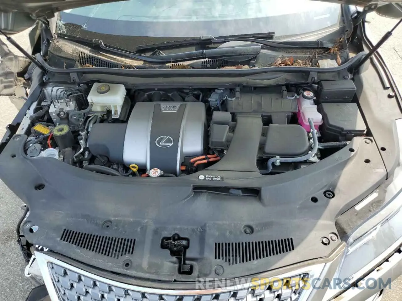 12 fotografías del automóvil dañado 2T2HGMDA7LC047279 LEXUS RX450 2020