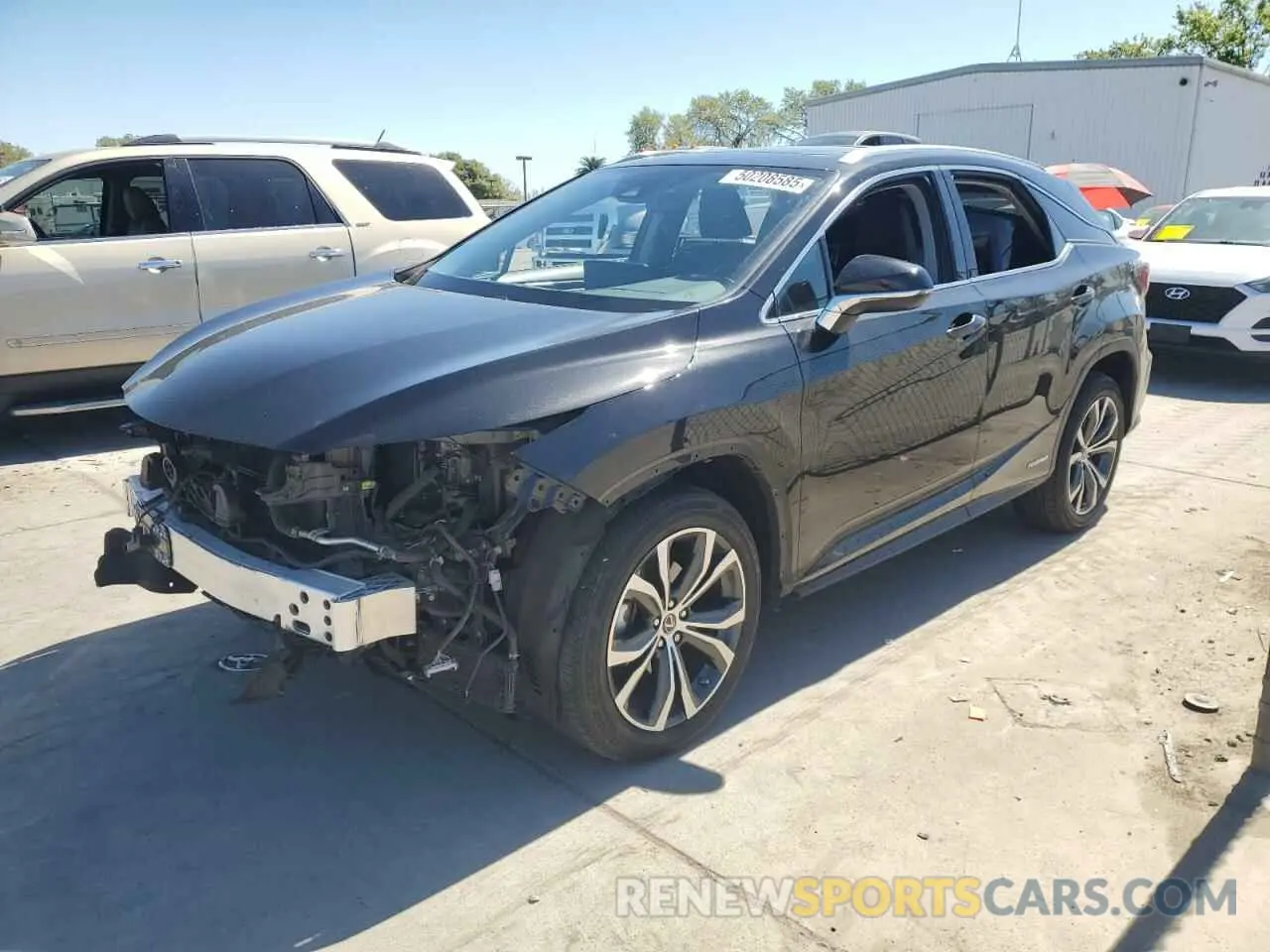 1 fotografías del automóvil dañado 2T2HGMDA7LC053163 LEXUS RX450 2020