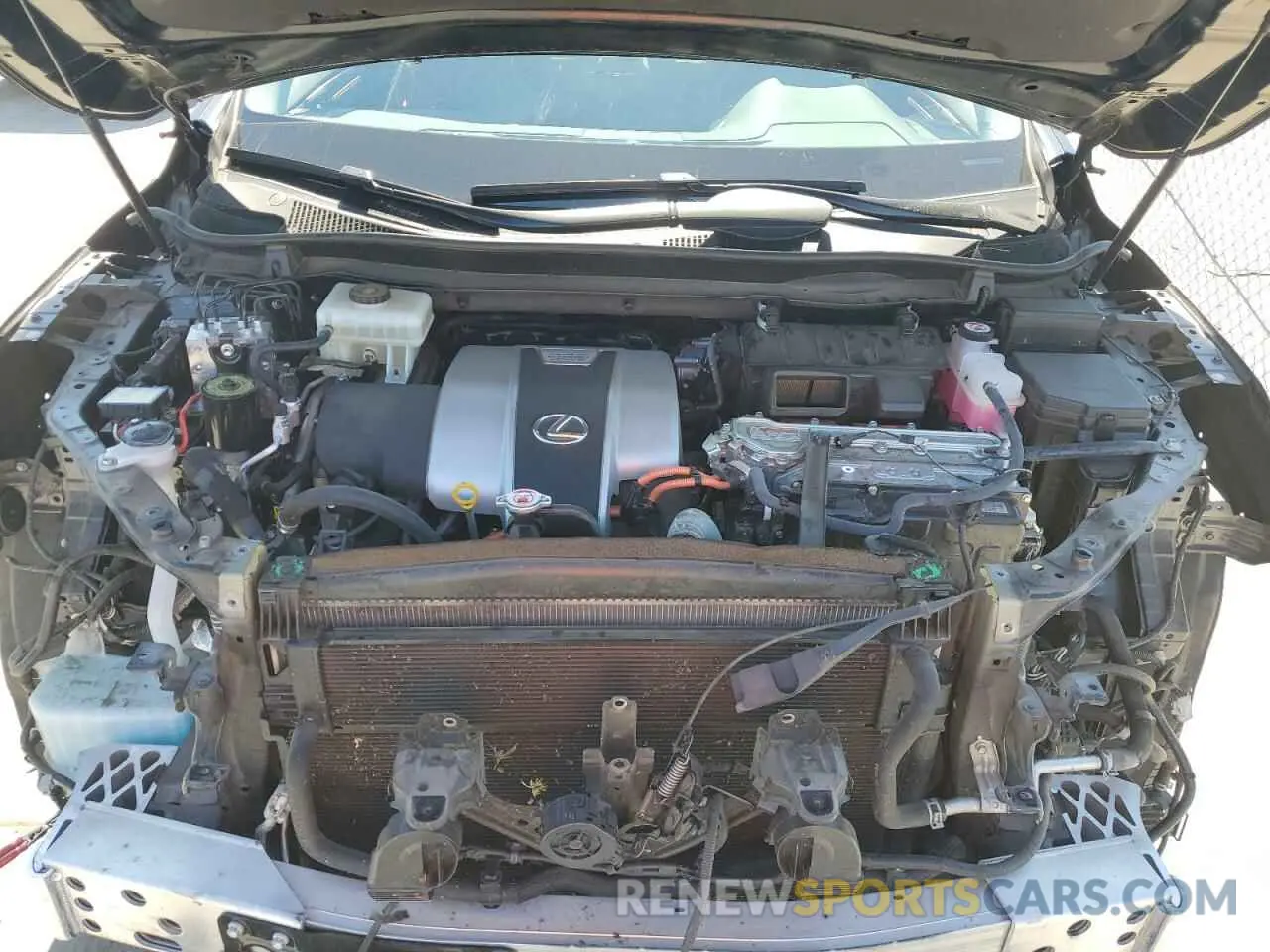 12 fotografías del automóvil dañado 2T2HGMDA7LC053163 LEXUS RX450 2020