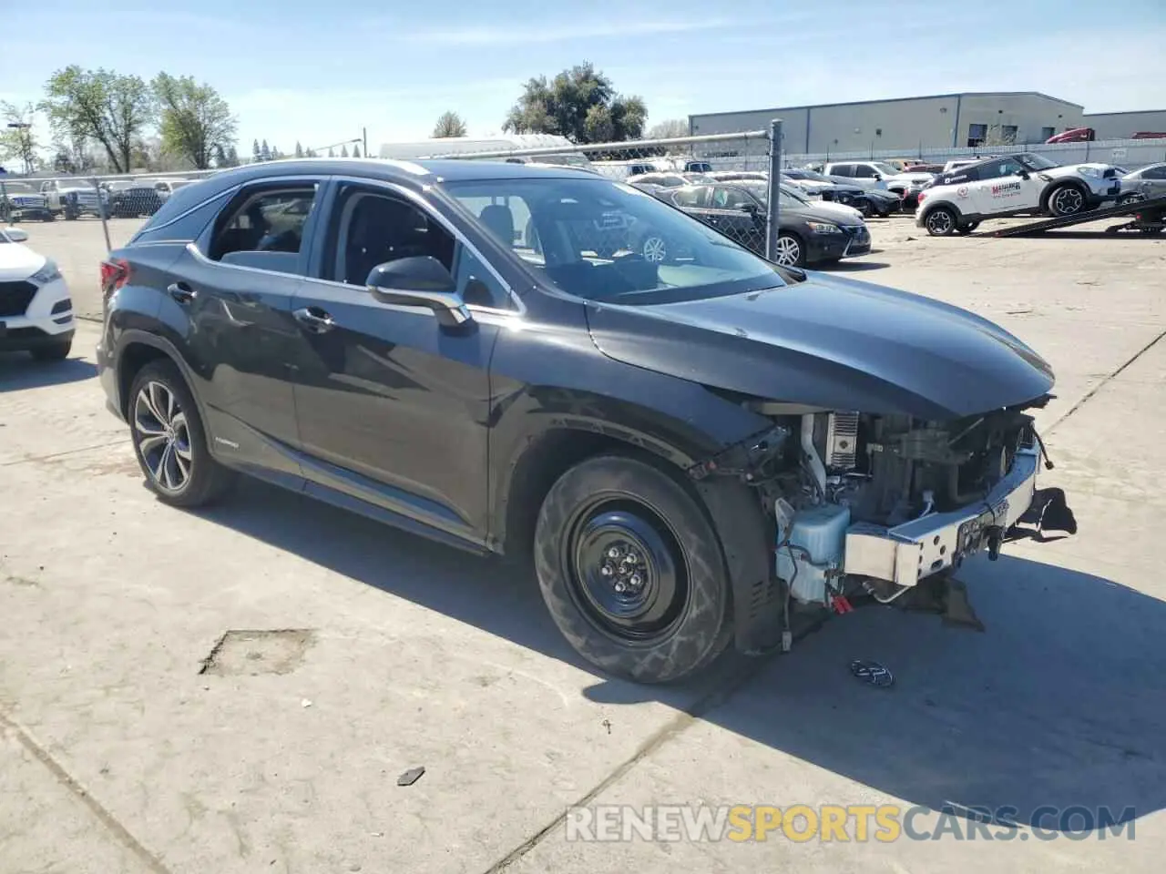 4 fotografías del automóvil dañado 2T2HGMDA7LC053163 LEXUS RX450 2020