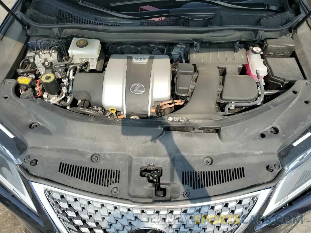 12 fotografías del automóvil dañado 2T2JGMDA0LC053815 LEXUS RX450 2020