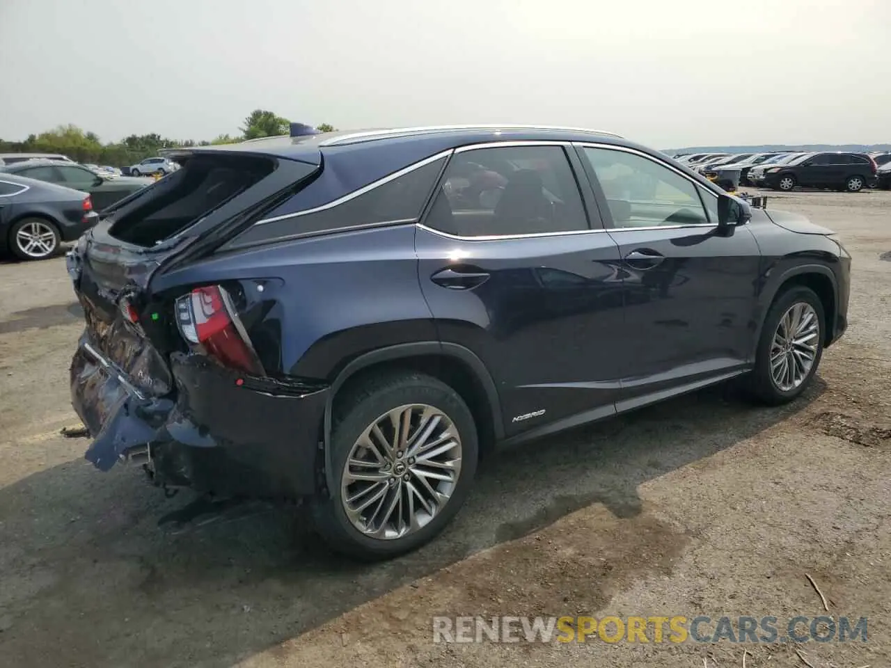 3 fotografías del automóvil dañado 2T2JGMDA0LC053815 LEXUS RX450 2020