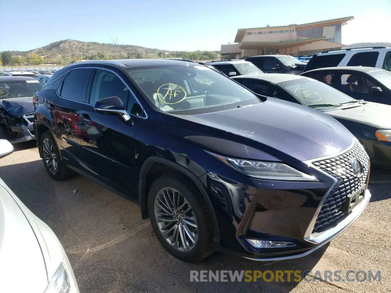 1 fotografías del automóvil dañado 2T2JGMDAXLC053028 LEXUS RX450 2020