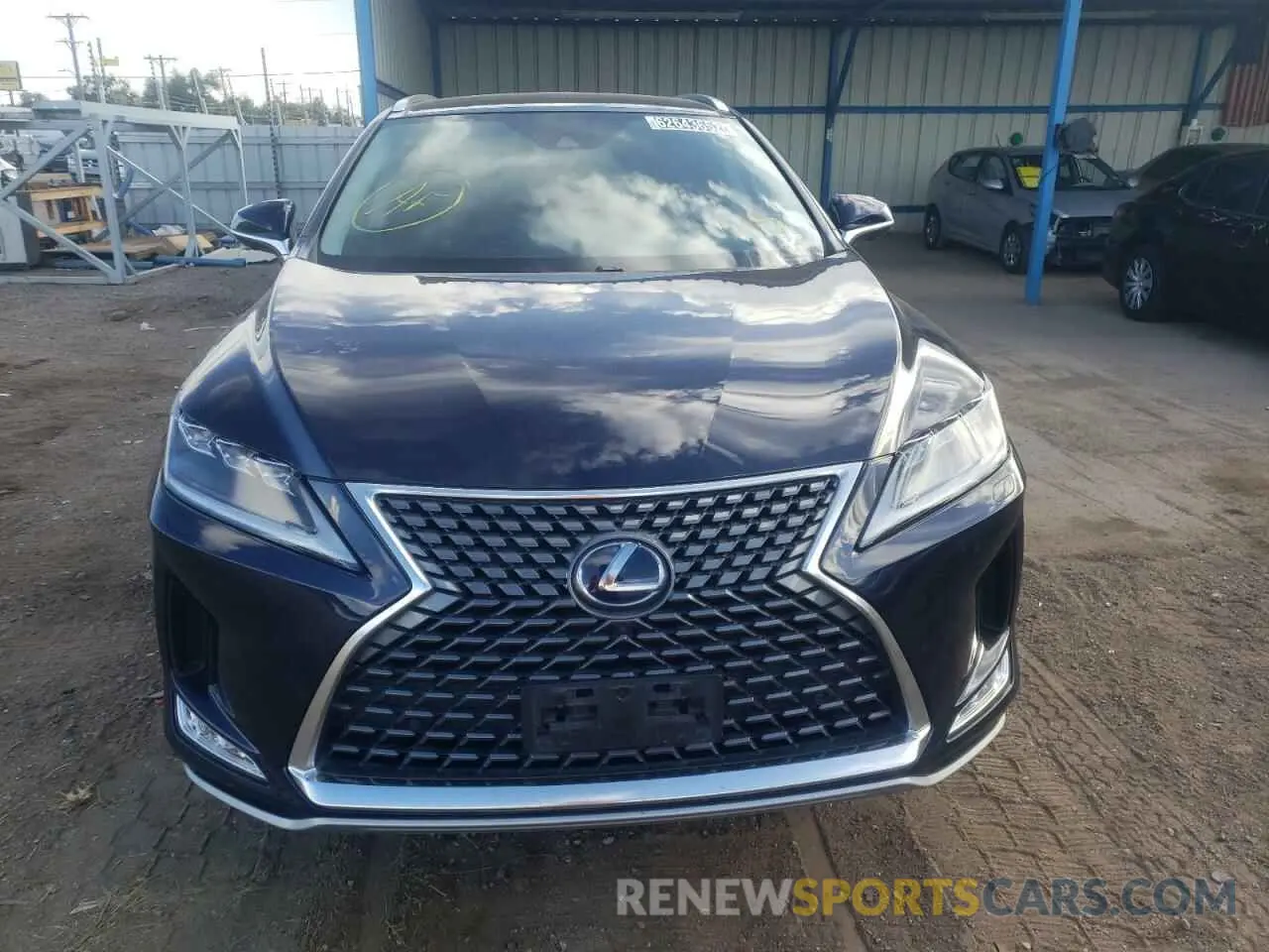 9 fotografías del automóvil dañado 2T2JGMDAXLC053028 LEXUS RX450 2020