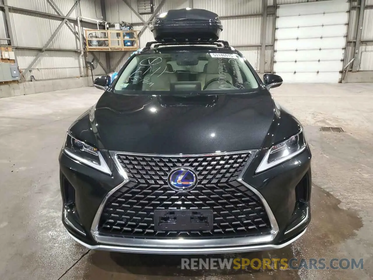 5 fotografías del automóvil dañado JTJHGKFA2L2014983 LEXUS RX450 2020