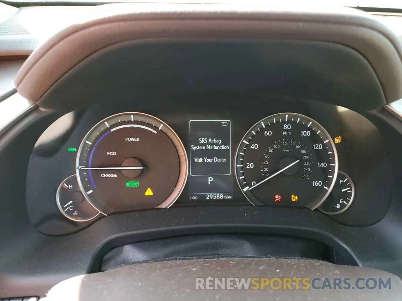 9 fotografías del automóvil dañado JTJHGKFA2L2014983 LEXUS RX450 2020