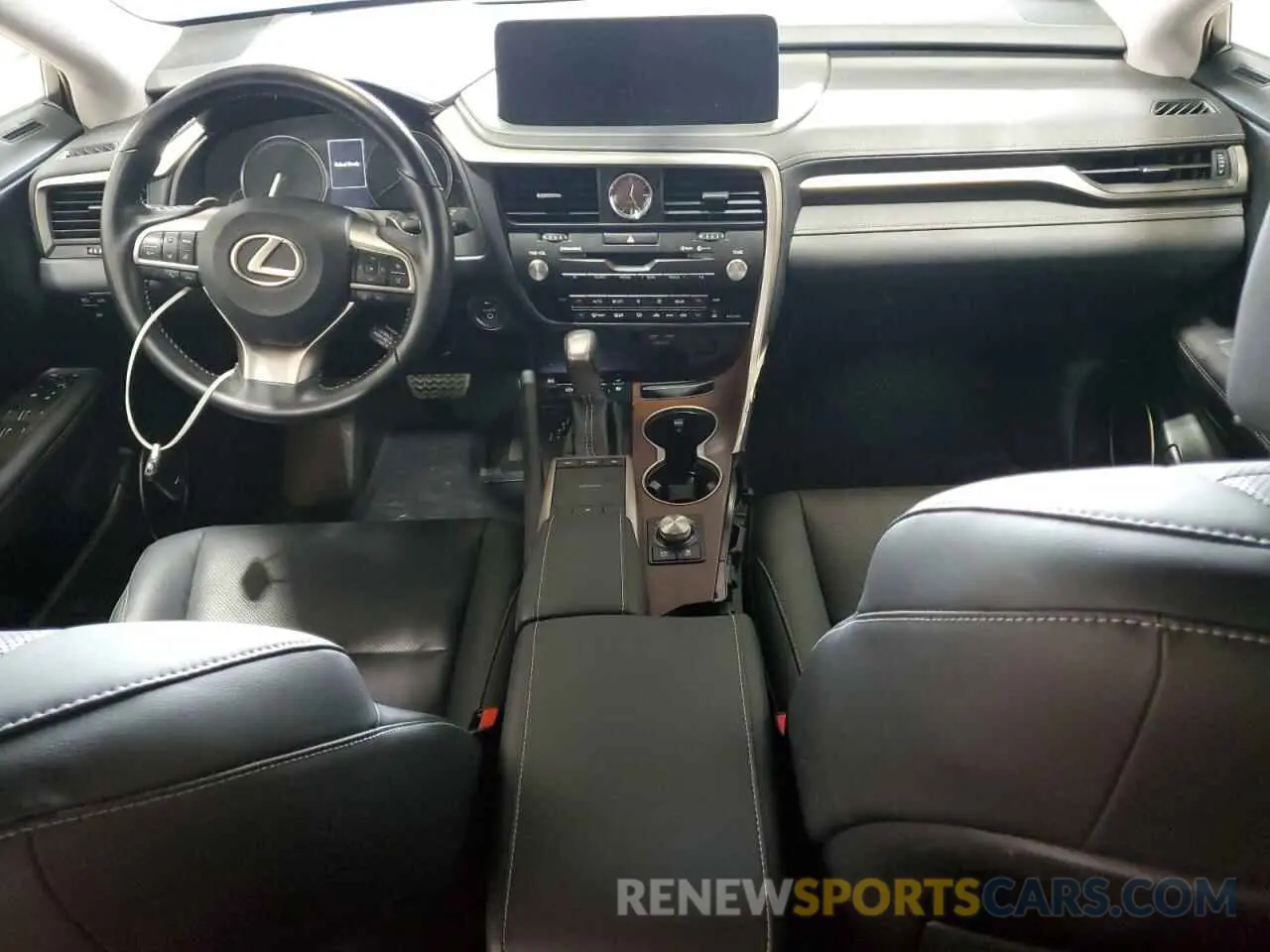 8 fotografías del automóvil dañado JTJHGKFA7L2015613 LEXUS RX450 2020