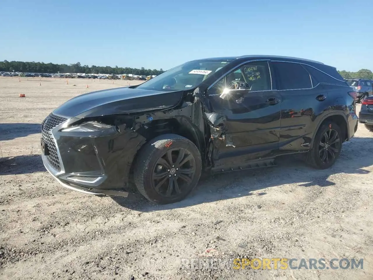 1 fotografías del automóvil dañado JTJHGKFA8L2010484 LEXUS RX450 2020
