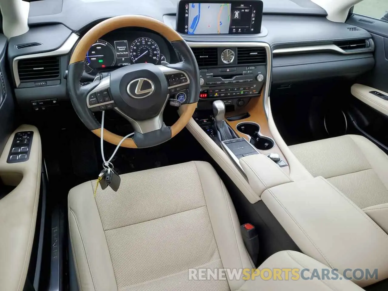 8 fotografías del automóvil dañado 2T2HGMDA1MC071188 LEXUS RX450 2021