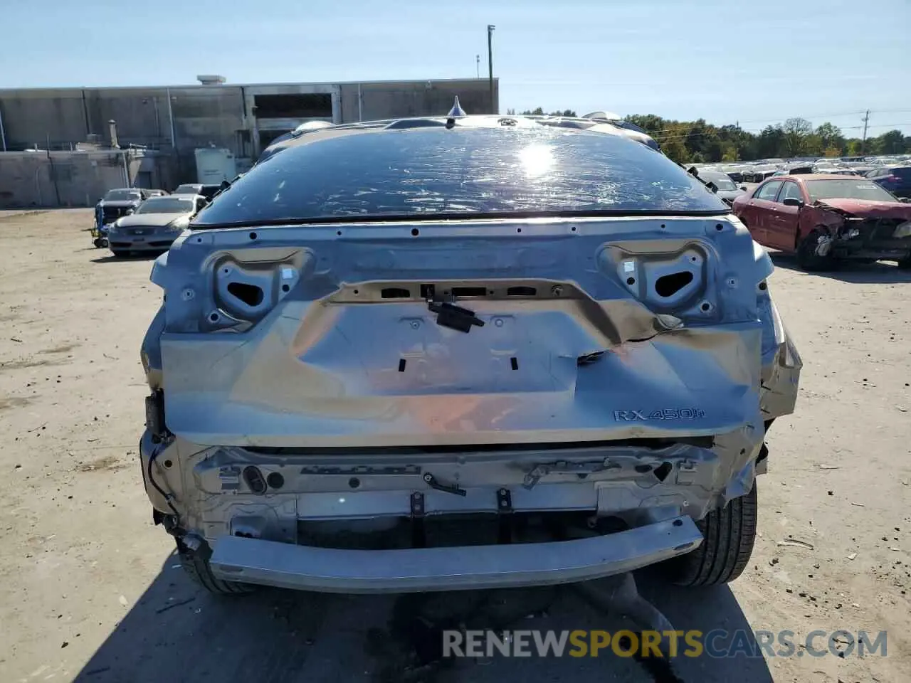6 fotografías del automóvil dañado 2T2HGMDA3MC068132 LEXUS RX450 2021