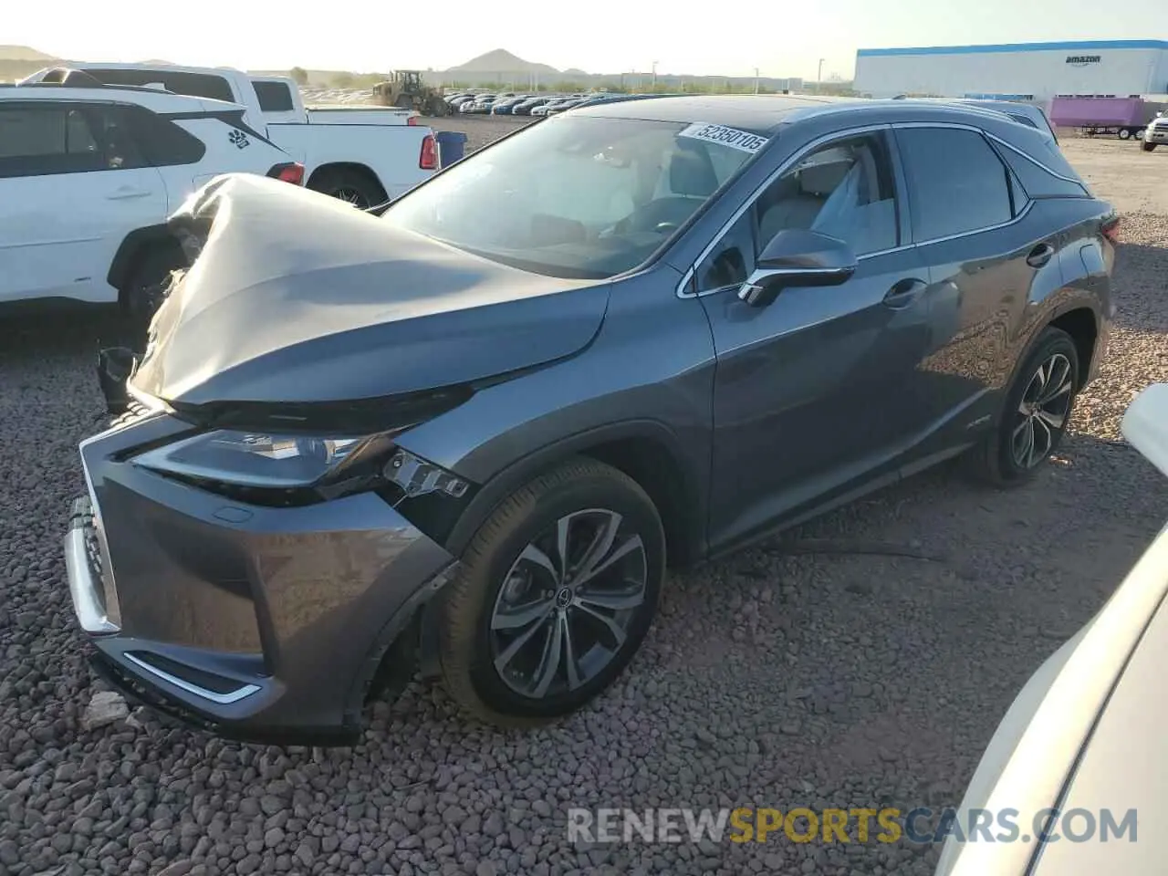1 fotografías del automóvil dañado 2T2HGMDA5MC067791 LEXUS RX450 2021