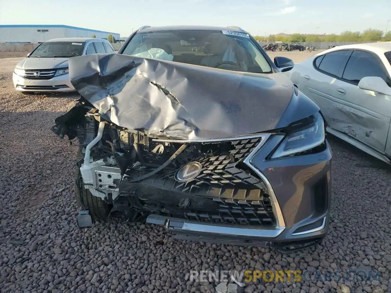 5 fotografías del automóvil dañado 2T2HGMDA5MC067791 LEXUS RX450 2021