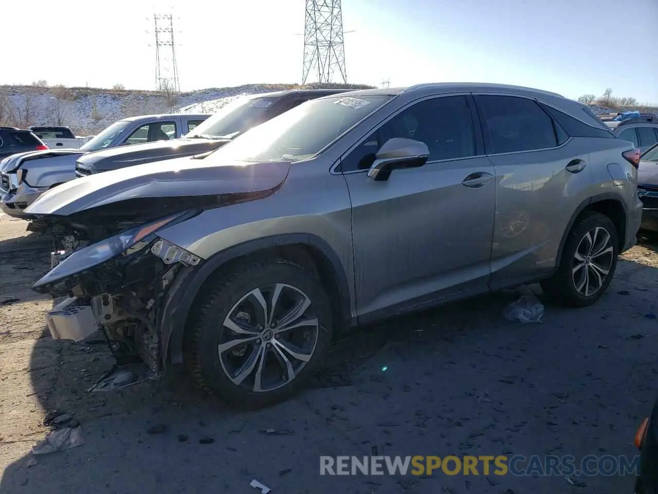 1 fotografías del automóvil dañado 2T2HGMDA7MC061541 LEXUS RX450 2021